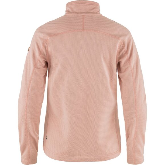 Fjallraven Abisko Lite Fleece Jacket in Chalk Rose Size Small - Picture 2 of 5